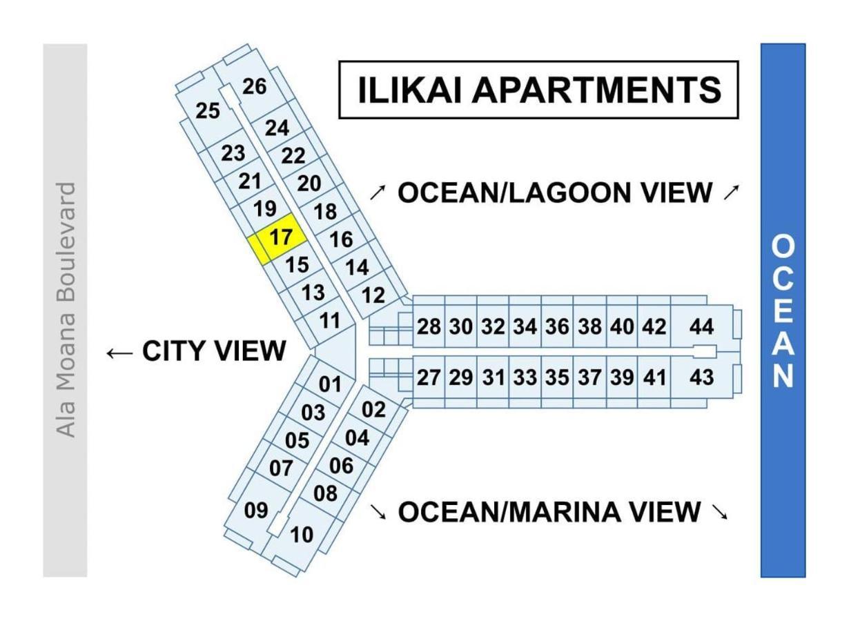 Ilikai #1517 Apartment Honolulu Luaran gambar