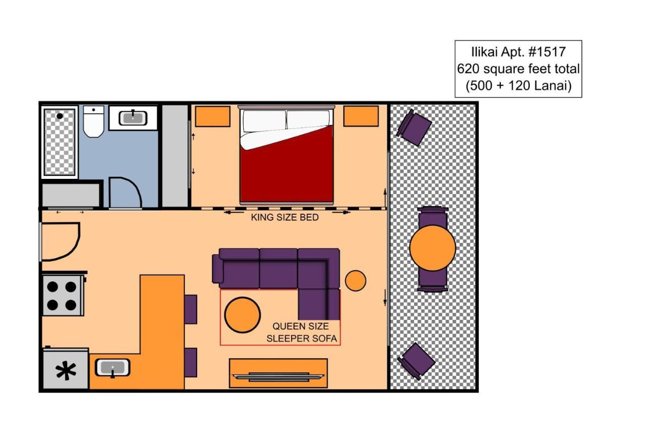 Ilikai #1517 Apartment Honolulu Luaran gambar